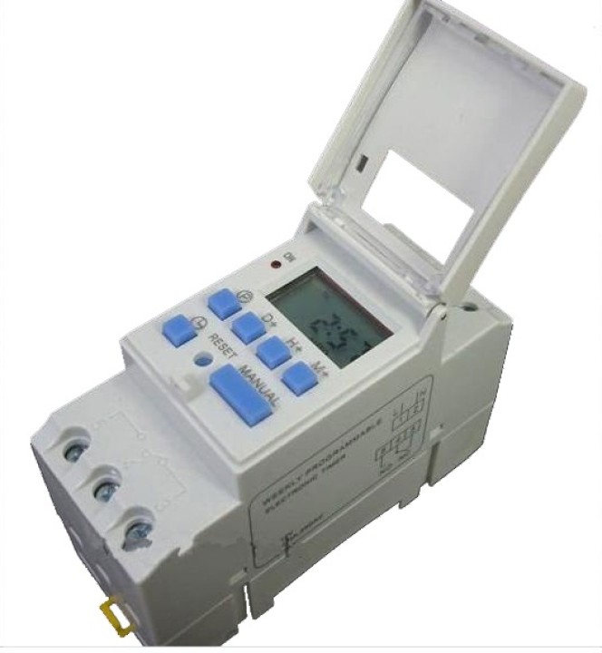 Thc15a digital lcd power weekly programmable timer dc 12v time relay switch