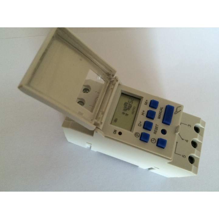 Thc15a digital lcd power weekly programmable timer dc 12v time relay switch