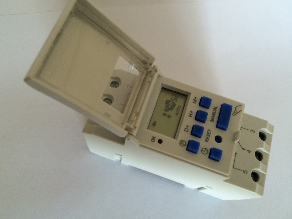 Thc15a digital lcd power weekly programmable timer dc 12v time relay switch