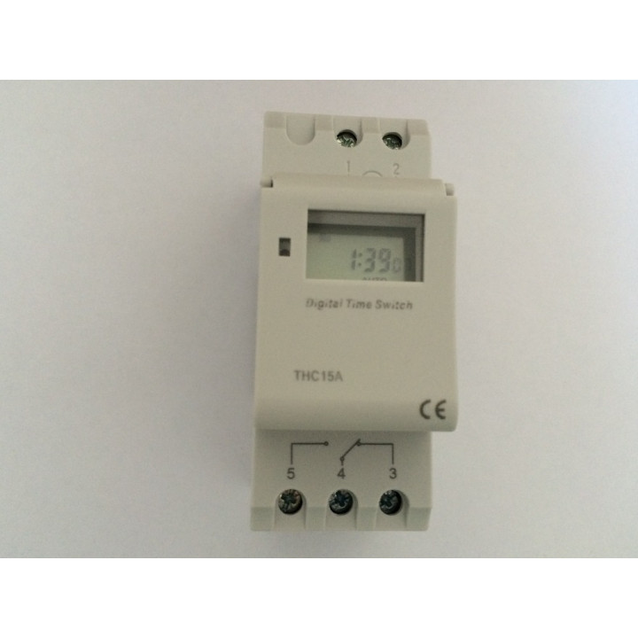Thc15a digital lcd power weekly programmable timer dc 12v time relay switch