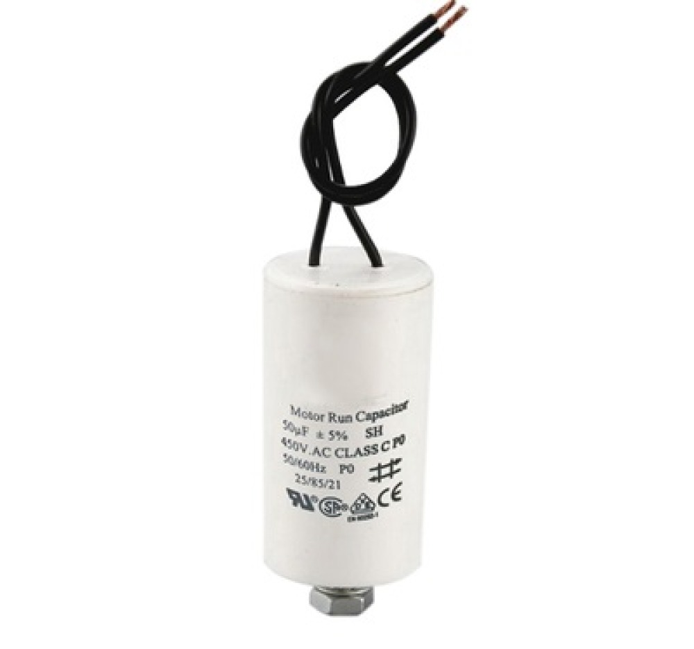 Capacitor 50.0uf  450 v + cable jr international - 1