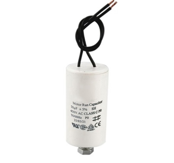 Capacitor 50.0uf  450 v + cable jr international - 1