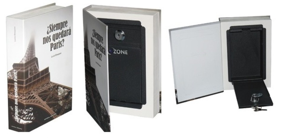 Seguro seguridad escondido en un valor de la joyería libro bs-001 de protección jr international - 1
