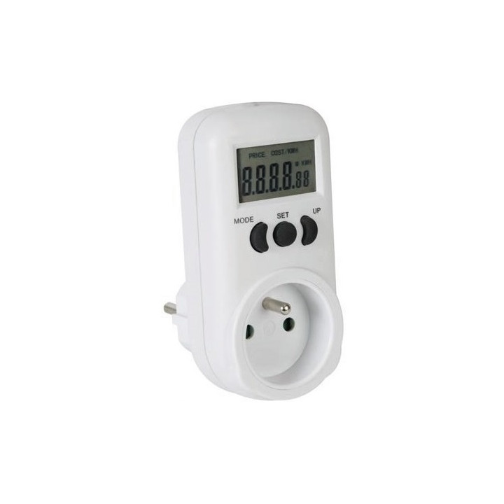 Contador de energia, controlador de consumo potencia e305em6 contadoe 220v 230v 240v 16a velleman - 1