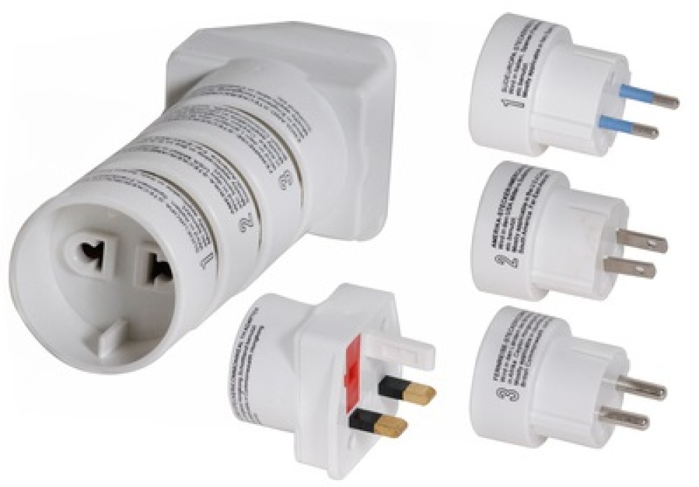 Travel adapter electric adapter multiplug europe u.k. ireland america canada middle east asian countries electric adapters multi