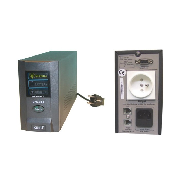 Ups 600va 220vac unterbrechungsfreie stromversorgung (usv) uninterruptable power supply stromversorgung ups600va elektrogerat el