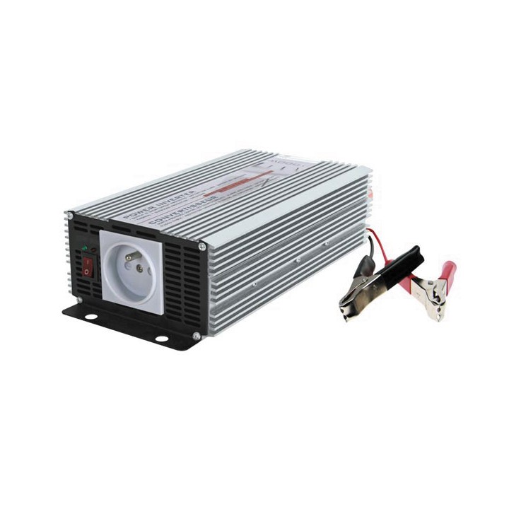 Sinusahnlicher wechselrichter 1000w 24vdc eingang 230vac ausgang schutzkontakt automatischer neustart velleman - 1