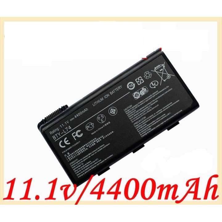 Bty-l74 akku für msi cr500 cr600 cr610 cr620 bty-l74 bty-l75 msi a5000 a6000 a6200 a6203 a6205 jr international - 1