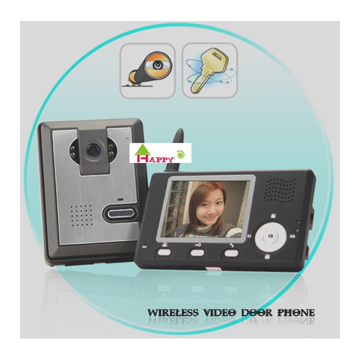 Intercom video citofono telecamera a colori wireless di monitoraggio della sicurezza a casa citofono 3,5 wdp02 jr international 