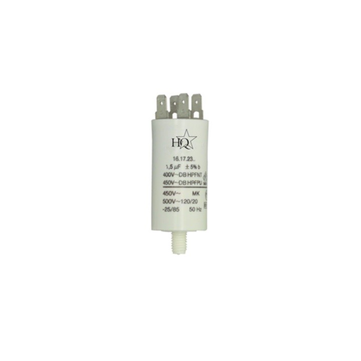Condensatore 15 mf micro farad  uf 450v 50 60 hz condensatore di avviamento motore universale con capocorda am w1 11014 jr inter