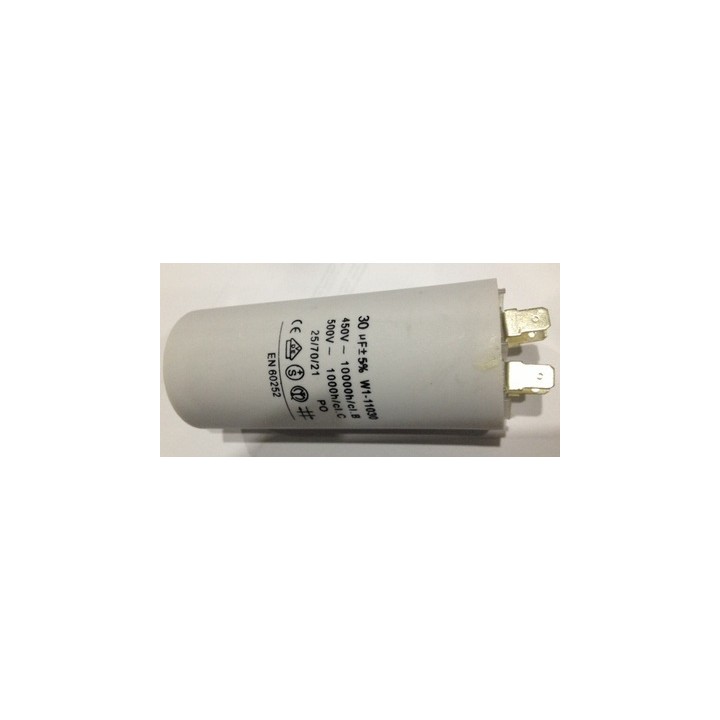 Condensador 30 mf micro farad 450v 50 60 hz condensador de arranque motor universal a borne w1 11030 jr international - 1