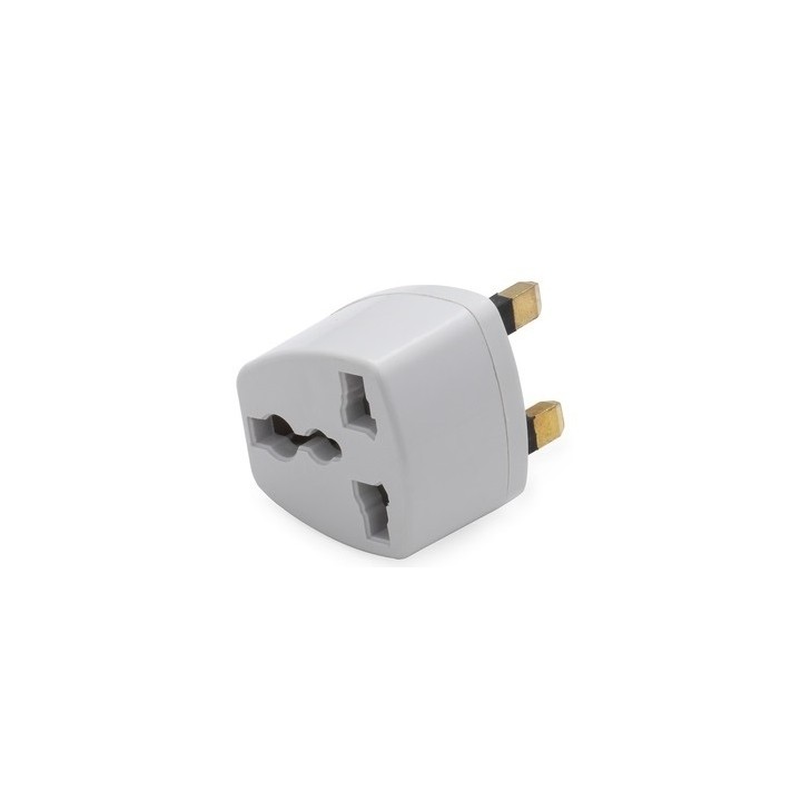 Adattatore elettrico presa europea verso presa inglese senza presa terra convertitore adattatore converter jr international - 3