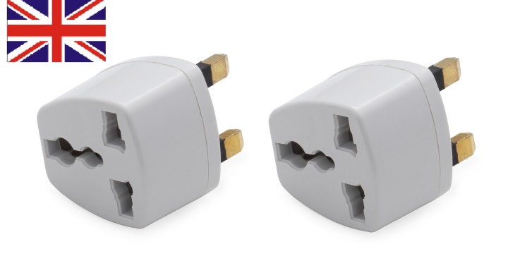 2 reiseadapter stromversorgungsadapter adapter englischer stecker euro stecker elektrischer adapter lle929 elektrischer adapter 