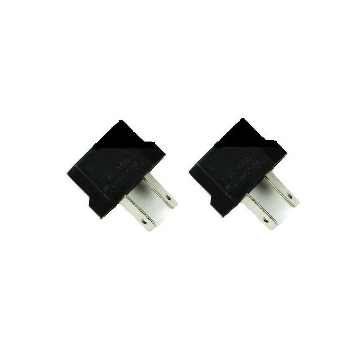 2 netzstecker reise-adapter uns euro area australia china travel asia argentina, new zealand plug adapter, fiji jr international