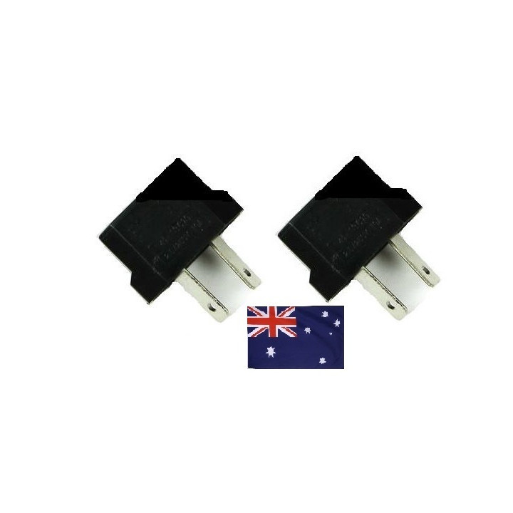 2 adattatore di viaggio plug power us verzione area dell'euro australia cina asia argentina, nuova zelanda adattatore, fiji jr i