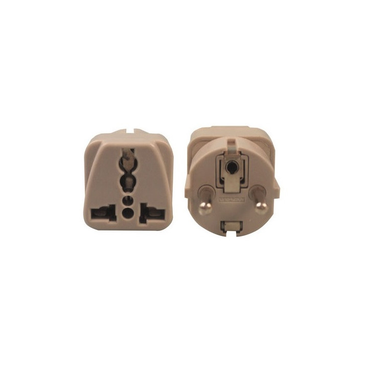 Adattatore presa europesa verso presa inglese adattatori viaggi 16a 250vca convertitore adattatore converter jr international - 