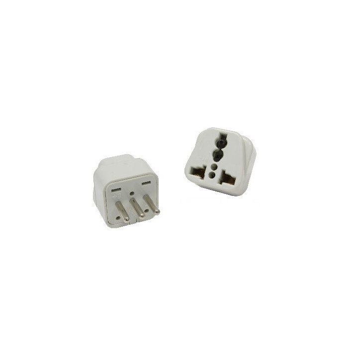 2 elektro-stecker-adapter italien europa 10a 250v zu reisen skross - 3