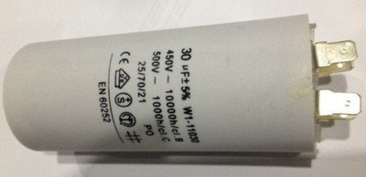 Kondensator 30,0µf  450 v  earth jr international - 1