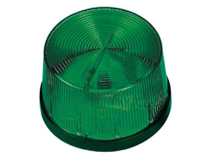 Flash allarme elettronico xenon 12vcc verde a lampi  velleman - 3