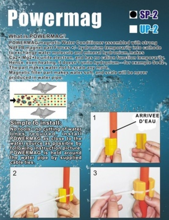 3 ultra magnetic water softener powermag reduce scale build up jr international - 2