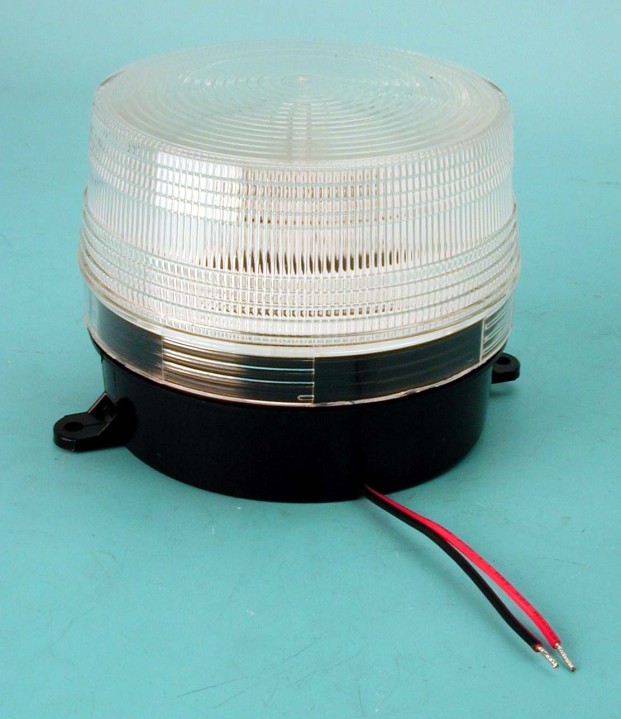 Flash 12vdc white xenon flash, ø100x80mm strobe light warning emergency lights strobe warning light systems for fire police emer