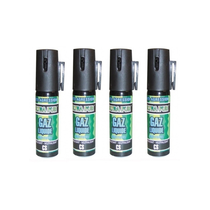 4 cs gas abwehrspray 2% 25ml kleines modell cs abwehrspray abwehrsprays mit cs gas selbstverteidigung sicherheitsartikel selbsts