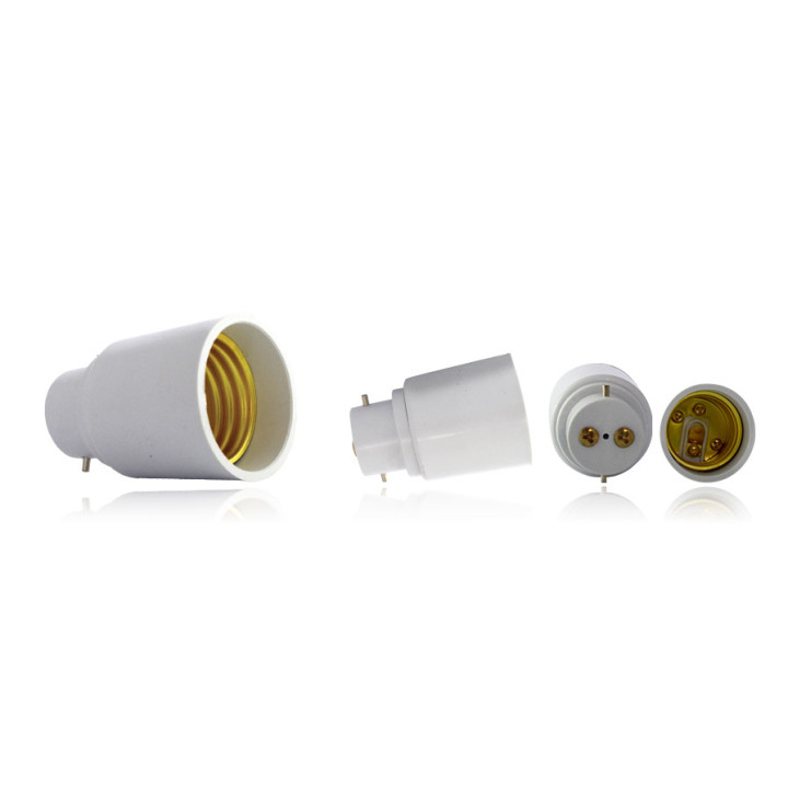 B22 to e27 light for led light lamp bulbs base holder adapter converter 12v 24v 48v 220v lampholder conversion jr international 