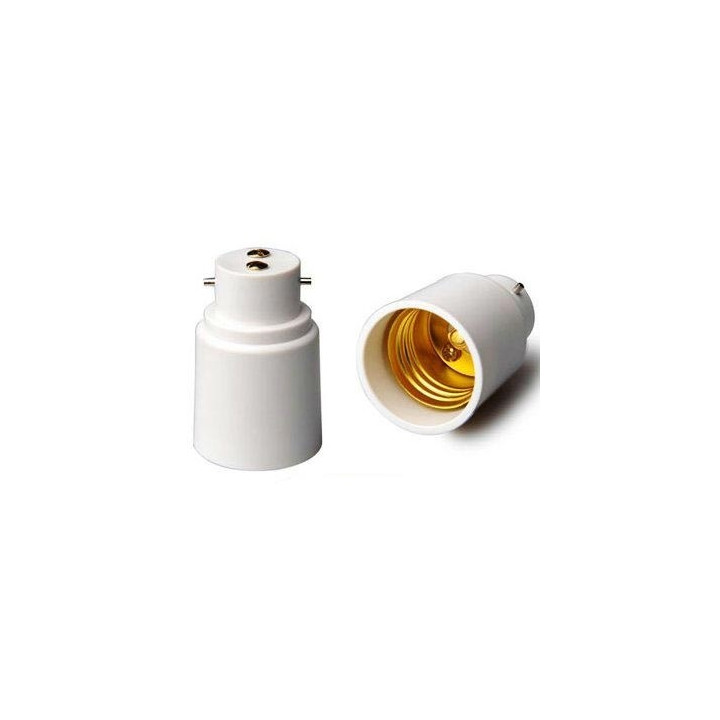 B22 to e27 light for led light lamp bulbs base holder adapter converter 12v 24v 48v 220v lampholder conversion jr international 