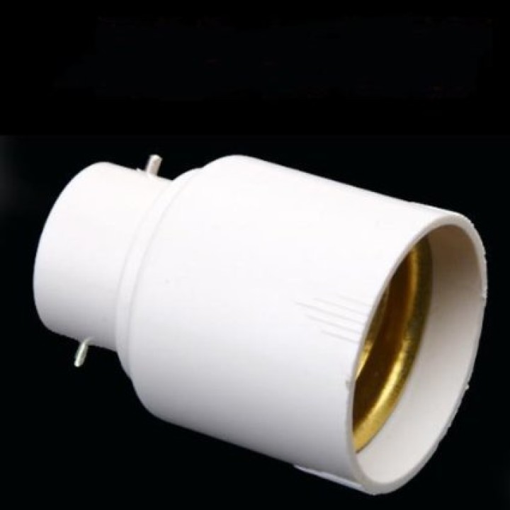B22 to e27 light for led light lamp bulbs base holder adapter converter 12v 24v 48v 220v lampholder conversion jr international 