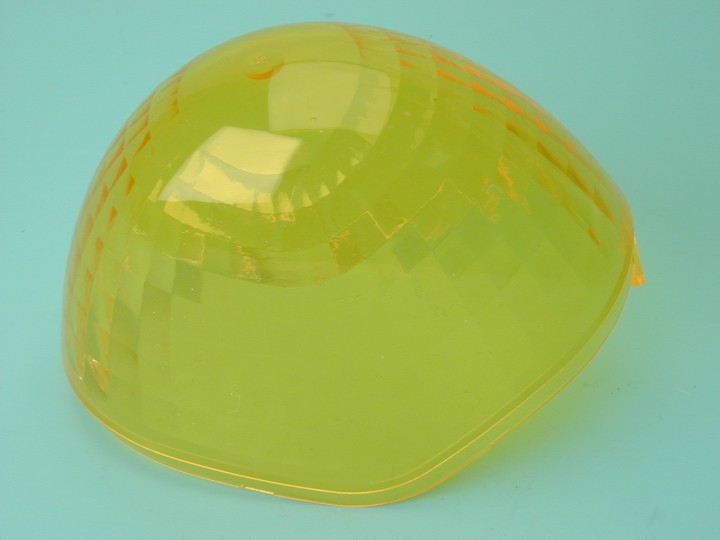 Cupolino giallo per girofaro f220c, f220f sirene cupolini gialli jr  international - 1