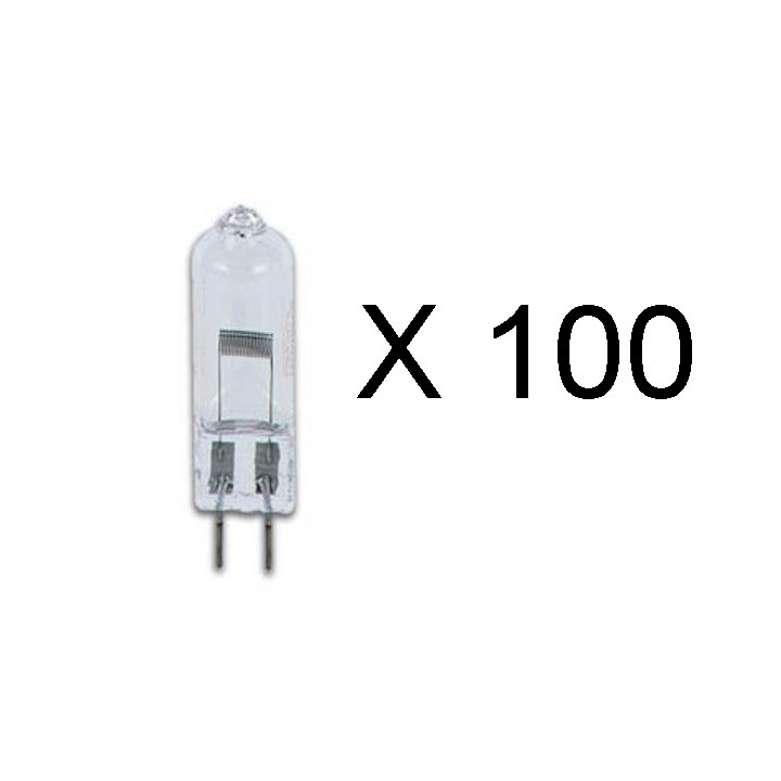 100 bombilla electrica alumbrado ehj 250w 24v g6.35 bombilla halogena alumbrados halogenos jr international - 1