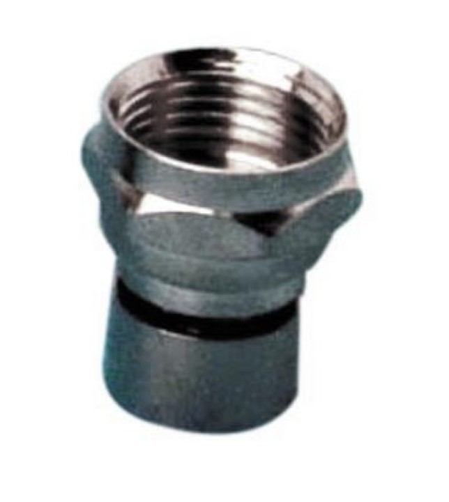 5mm f plug to crimp for cable ø5mm 3c2v (1 item) velleman - 1