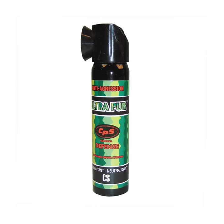 Spray gas paralizzante al pepe 75ml modello grande spray lacrimogeno spray da difesa pepe spray jr international - 2