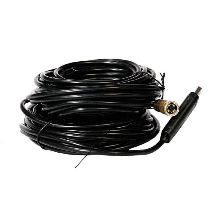 15m usb camera video inspection endoscope tube pipe unblocking color led waterproof ip66 jr international - 9
