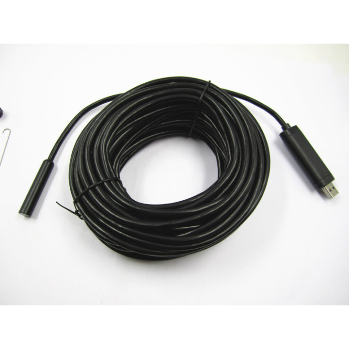 15m usb telecamera di controllo dell'endoscopio del tubo tubo di colore sblocco led ip66 impermeabile jr international - 3