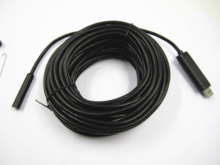 15m usb telecamera di controllo dell'endoscopio del tubo tubo di colore sblocco led ip66 impermeabile jr international - 3