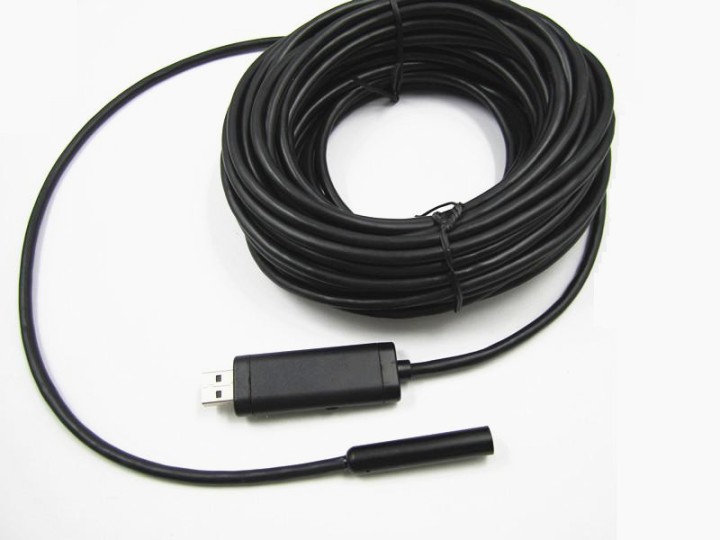 15m usb camera video inspection endoscope tube pipe unblocking color led waterproof ip66 jr international - 6