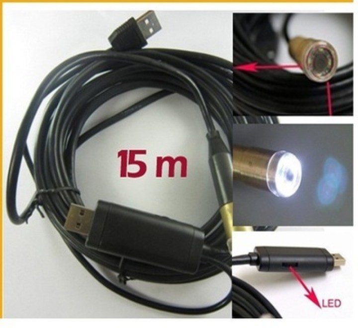 15m usb-kamera video-inspektion endoskoprohr rohr entsperrung farbe führte wasserdicht ip66 jr international - 8