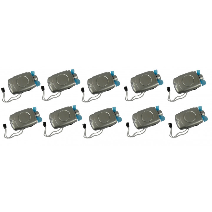 10 batería para portátil mini ventilador ventila aireación personal aireador ventilación ambientador de viento cao - 2