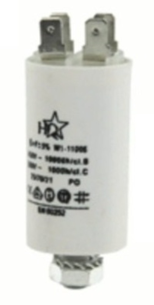 Condensador 5 micro farad 450v 50 60 hz condensador de arranque motor universal a borne w1 11006 jr international - 1