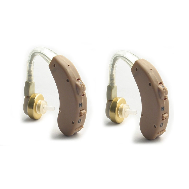 2 Behind the Ear Sound Amplifier Super Mini Size Sound Enhancer sound amplifier hearing aid auditive apparatus listen third ear 