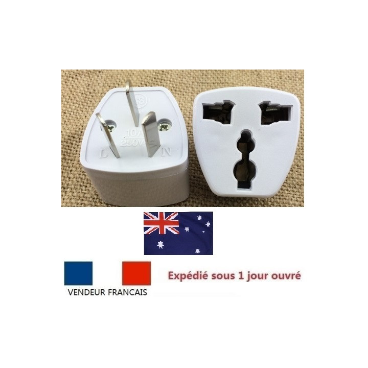 Viaja adaptador de corriente con tierra para visitar en china y australia nueva zelanda jr international - 1