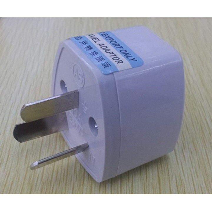 Travel power adapter with earth to go in china and australia new zealand jr international - 5