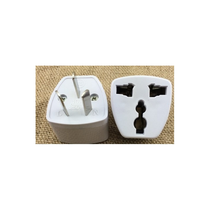 Travel power adapter with earth to go in china and australia new zealand jr international - 2