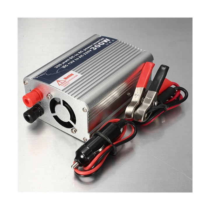 Converter 12v 300w 600w spitzen usb-stecker und krokodilklemmen universaladapter 220v jr international - 3