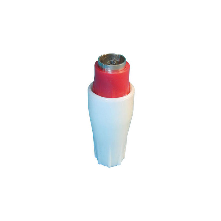 Clavija de conexion coaxial hembra 9.5mm (por unidades) clavijas coaxiales hembra 9.5mm por unidades conexiones hembra velleman 