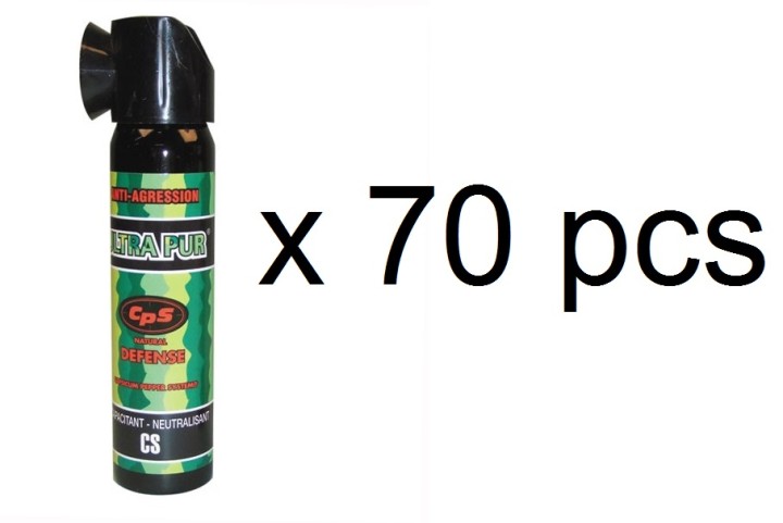 70 paralizzante aerosol spray al pepe gas 75ml polizia pepe respinge cane pepe sicurezza spruzzo jr international - 1
