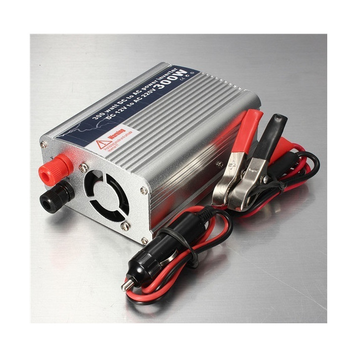 Converter 12v 300w 600w spitzen usb-stecker und krokodilklemmen universaladapter 220v jr international - 3