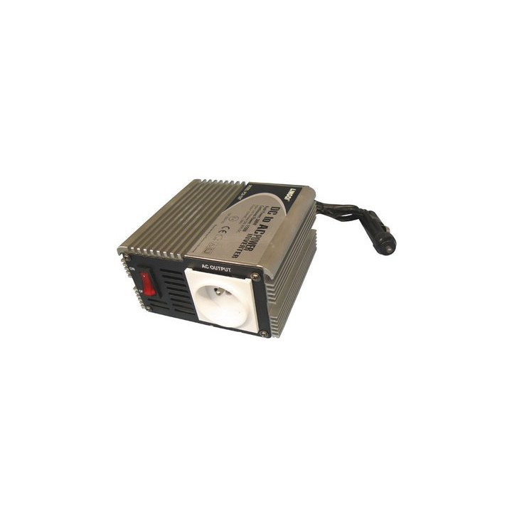 Convertidor con onda senoidal modificada 150w entrada 12vdc salida 230vac 24v 210v 220v 230v 240v toma de tierra de espiga arran