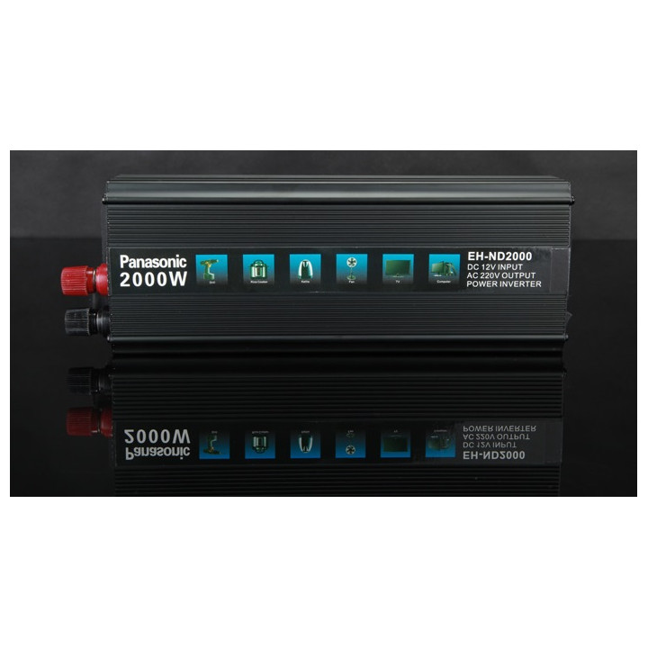 Sinusahnlicher wechselrichter 2000w 12vdc eingang 220vac ausgang 210v 230v 235 240v franzosisches system softstart jr internatio
